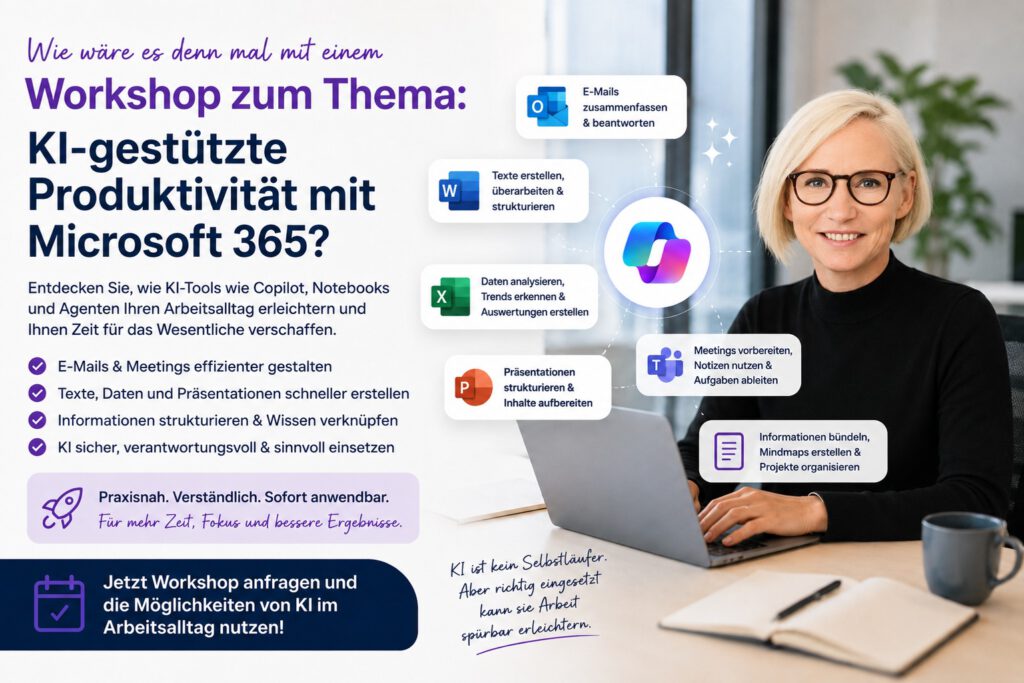 Andrea Kutschan Workshop zum Thema KI an